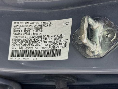 Used 2023 Honda Civic Sport Touring image 12