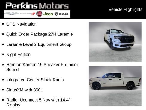 New 2026 RAM 1500 Laramie w/ Night Edition image 2