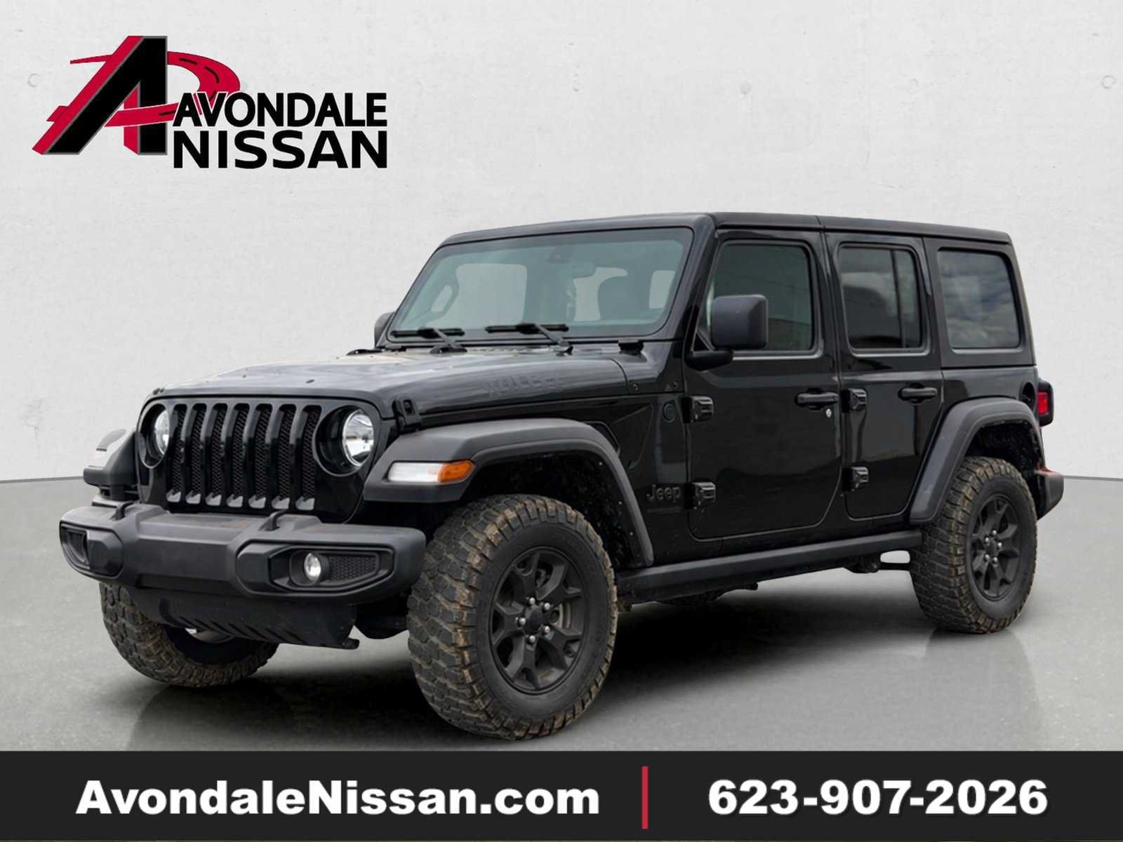 Used 2022 Jeep Wrangler Unlimited Sport AWD/4WD image 1