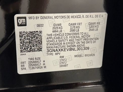 Used 2022 Chevrolet Equinox LT FWD image 27