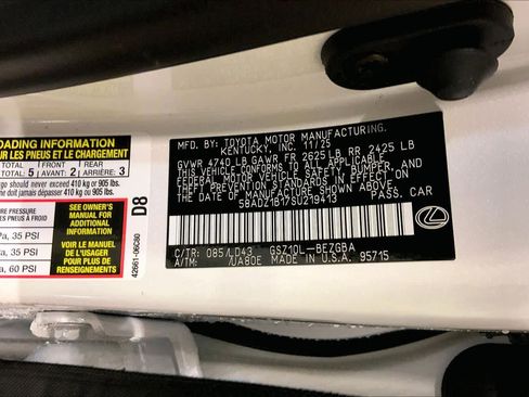 New 2025 Lexus ES 350 w/ Premium Package image 22