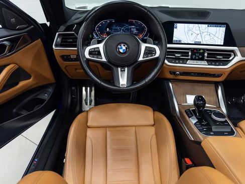 Used 2021 BMW 430i Convertible w/ M Sport Package RWD image 3