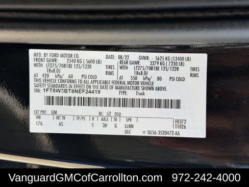 Used 2022 Ford F350 XL w/ Power Equipment Group AWD/4WD image 35