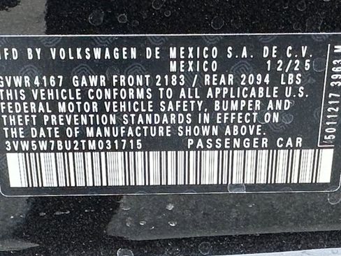 New 2026 Volkswagen Jetta S image 23