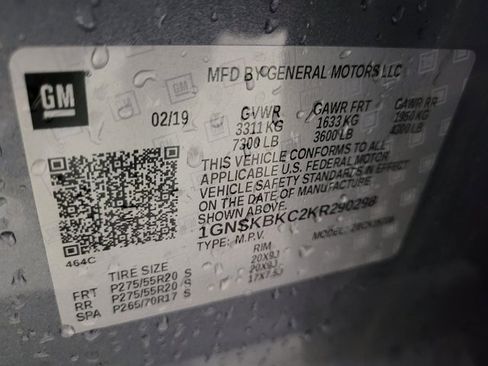 Used 2019 Chevrolet Tahoe LT w/ Max Trailering Package image 51