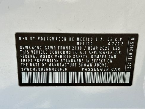 Used 2022 Volkswagen Jetta S FWD image 52