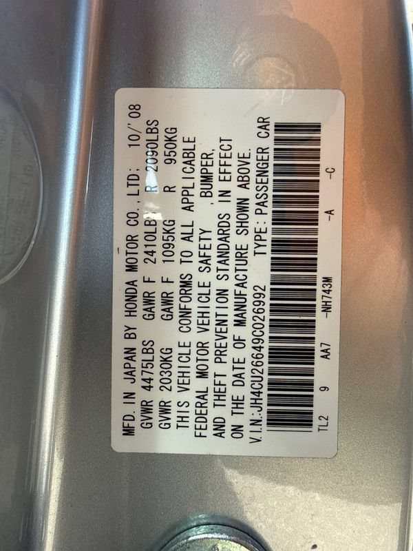 Used 2009 Acura TSX Sedan FWD image 34
