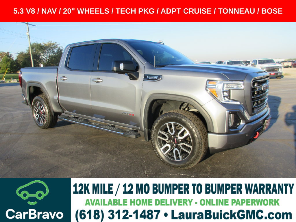Certified 2021 GMC Sierra 1500 AT4 w/ Technology Package AWD/4WD image 1