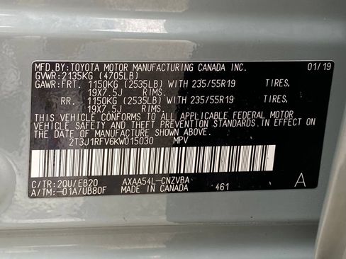 Used 2019 Toyota RAV4 Adventure AWD/4WD image 33