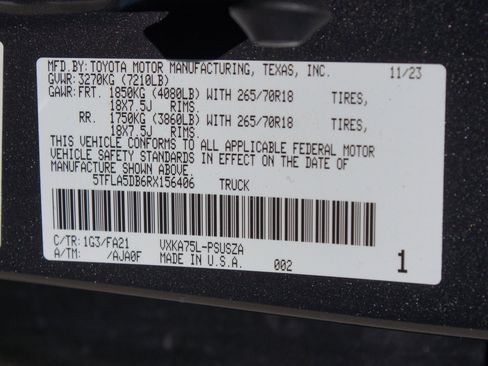 Used 2024 Toyota Tundra SR5 w/ SR5 Convenience Package AWD/4WD image 24