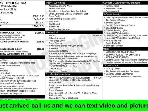 Used 2017 GMC Terrain SLT w/ Driver Alert Package I FWD image 1