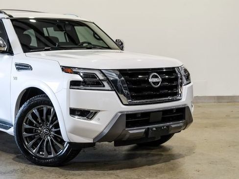 Used 2022 Nissan Armada Platinum w/ Captain's Chairs Package image 24