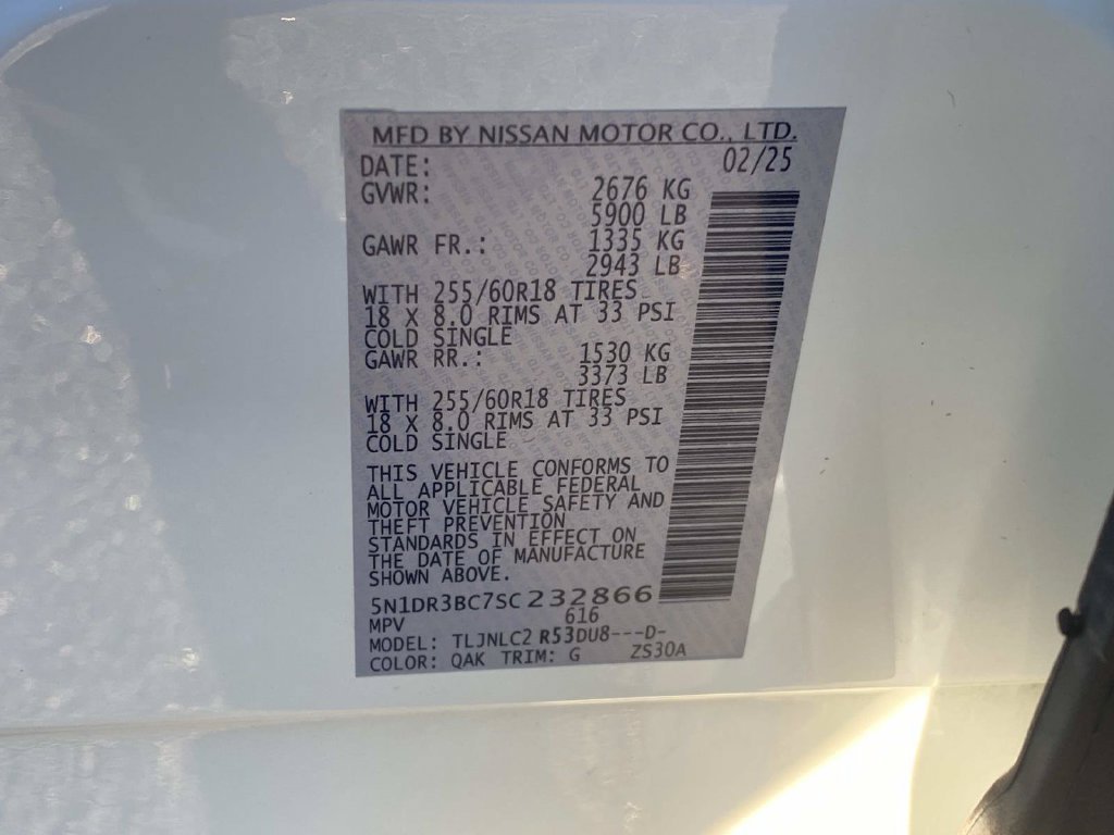 Used 2025 Nissan Pathfinder SV AWD/4WD image 21
