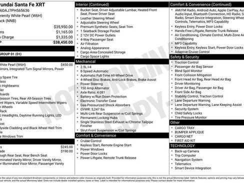 Used 2023 Hyundai Santa Fe XRT AWD/4WD image 17
