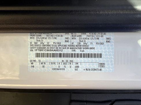 New 2025 Ford Transit 250 148 Medium Roof w/ Load Area Protection Package image 14