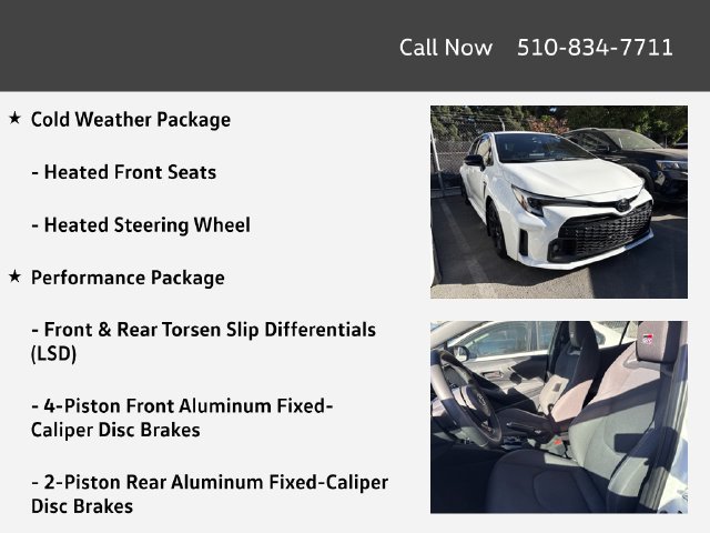 Used 2023 Toyota Corolla GR w/ Performance Package AWD/4WD image 4
