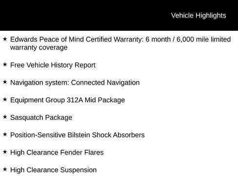 Used 2022 Ford Bronco Outer Banks w/ Sasquatch Package image 5