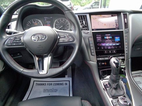 Used 2023 INFINITI Q50 Red Sport 400 w/ Black Opal Edition AWD/4WD image 11
