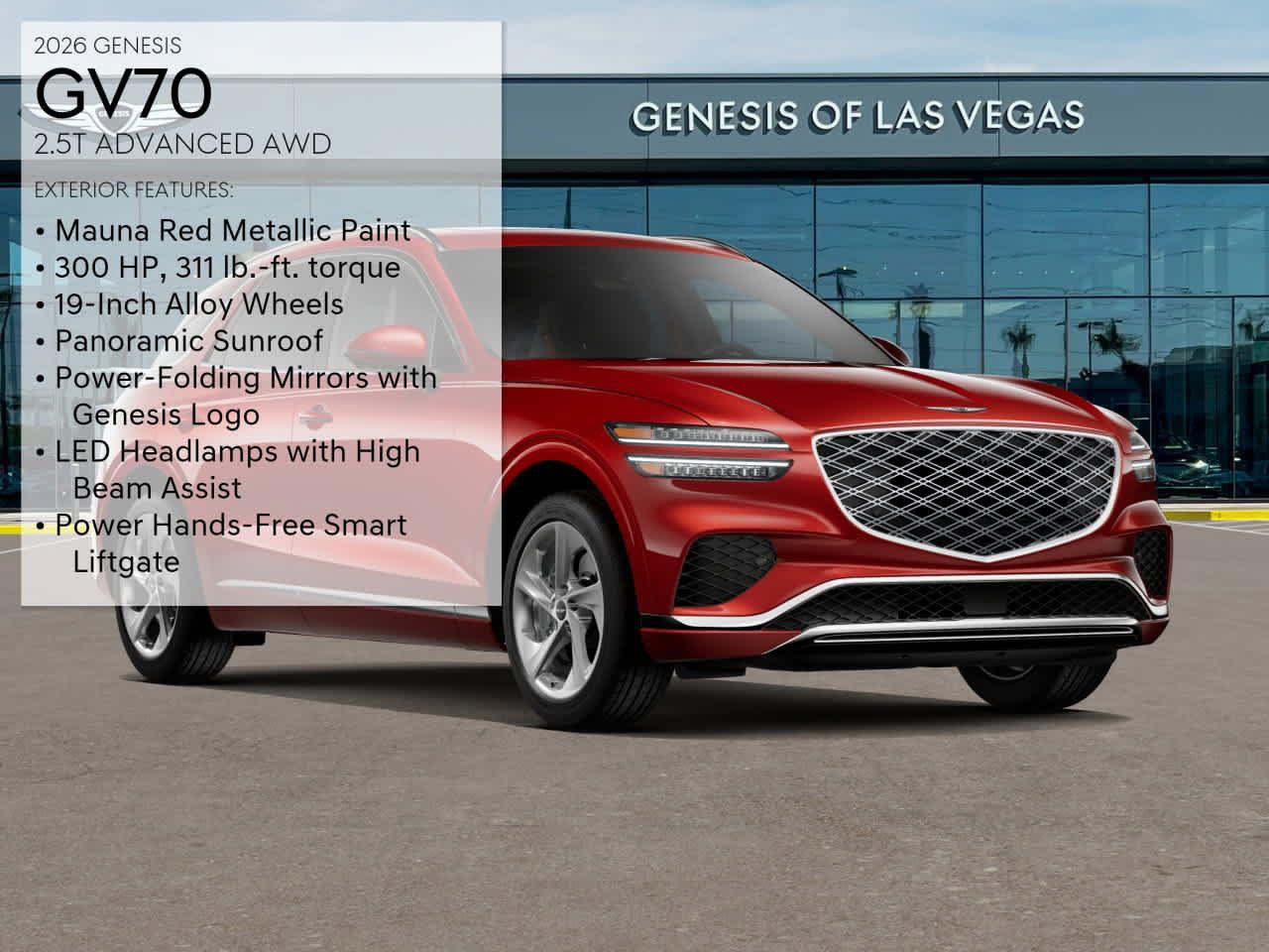 New 2026 Genesis GV70 2.5T Advanced AWD/4WD image 3