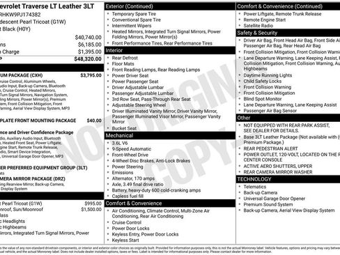 Used 2023 Chevrolet Traverse LT w/ LT Premium Package image 6