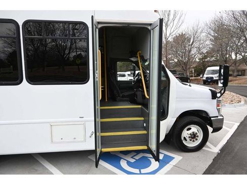 Used 2016 Ford E-350 and Econoline 350 Super Duty w/ Shuttle Bus Prep Package image 15