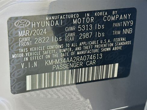 Used 2024 Hyundai Ioniq 6 SEL RWD image 12