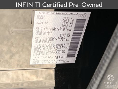 Certified 2026 INFINITI QX60 Autograph w/ Autograph Tech Package AWD/4WD image 34