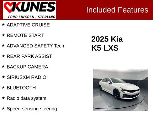 Used 2025 Kia K5 LXS FWD image 2