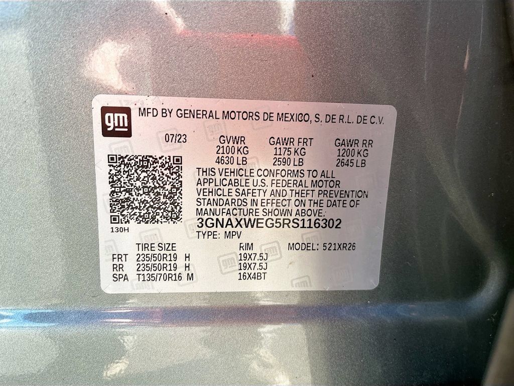 Used 2024 Chevrolet Equinox RS w/ RS Leather Package AWD/4WD image 30