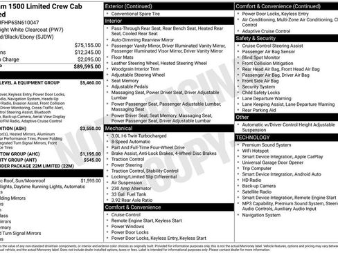 Used 2025 RAM 1500 Limited AWD/4WD image 44