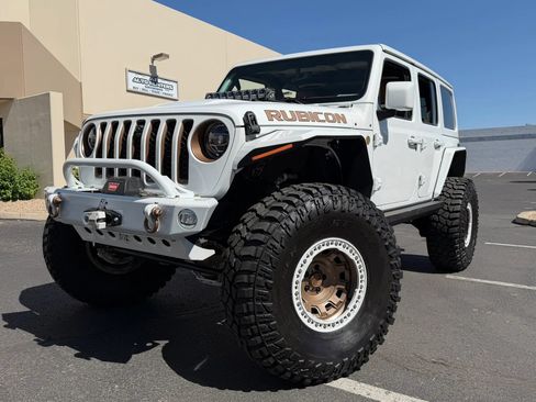 Used 2022 Jeep Wrangler Unlimited Rubicon w/ LED Lighting Group AWD/4WD image 1