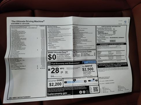 Used 2026 BMW X1 xDrive28i image 30