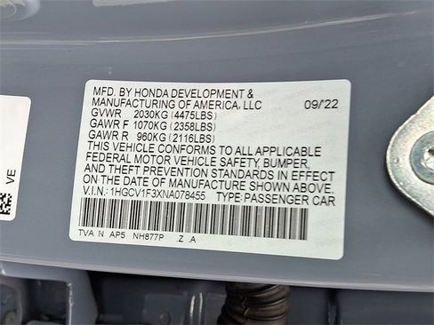 Used 2022 Honda Accord Sport image 26