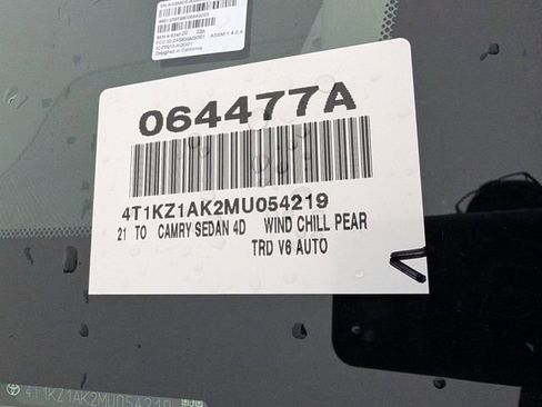 Used 2021 Toyota Camry TRD FWD image 34