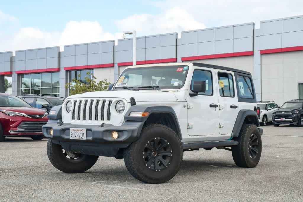 Used 2020 Jeep Wrangler Unlimited Sport AWD/4WD image 2