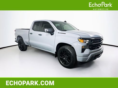 Used 2024 Chevrolet Silverado 1500 Custom w/ LPO, Dark Essentials Package image 1