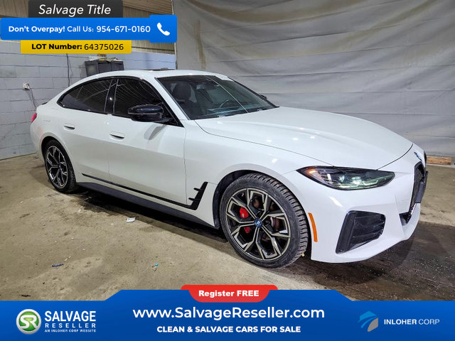 Used 2023 BMW i4 eDrive40 w/ M Sport Package RWD image 5