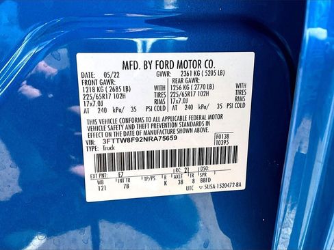 Used 2022 Ford Maverick XLT w/ Equipment Group 300A Standard image 16