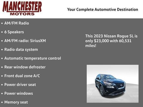 Used 2023 Nissan Rogue SL image 2