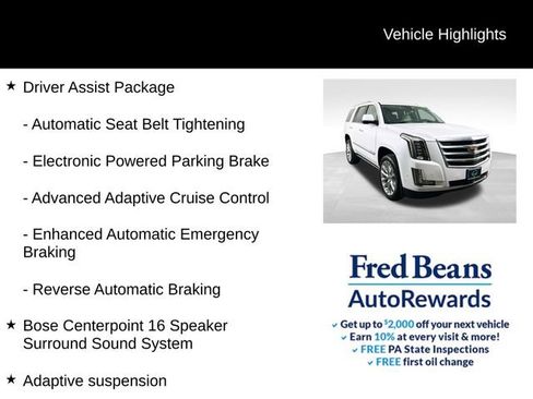 Used 2020 Cadillac Escalade Premium Luxury AWD/4WD image 10