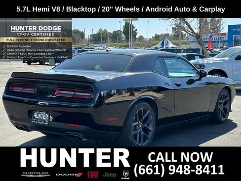 Certified 2022 Dodge Challenger R/T w/ Blacktop Package RWD image 8