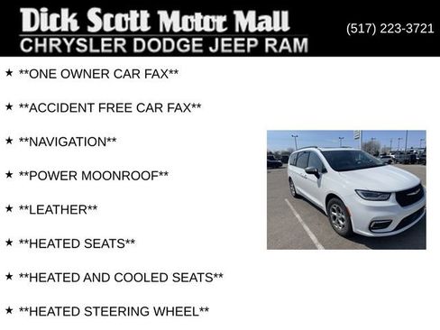 Used 2023 Chrysler Pacifica Limited w/ Trailer Tow Group AWD/4WD image 2