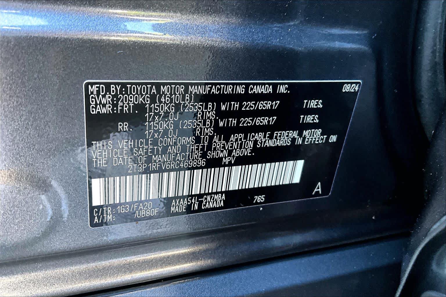 Used 2024 Toyota RAV4 XLE w/ Convenience Package AWD/4WD image 34