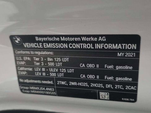 Used 2021 BMW X6 M50i AWD/4WD image 25