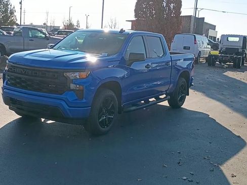 New 2026 Chevrolet Silverado 1500 Custom w/ Turbomax Blackout Package image 1
