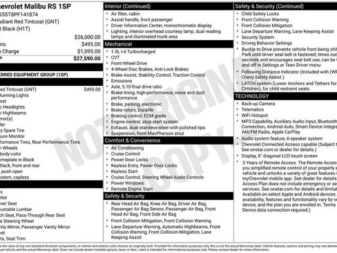 Used 2023 Chevrolet Malibu RS FWD image 4