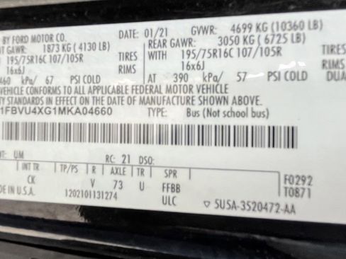 Used 2021 Ford Transit 350 XLT image 13