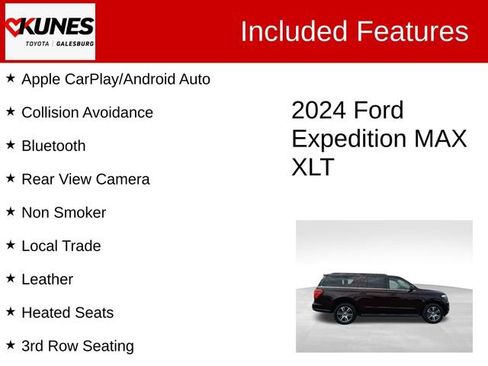 Used 2024 Ford Expedition Max XLT AWD/4WD image 2