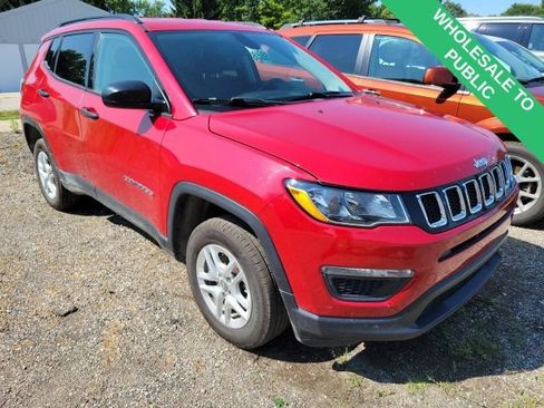 Used 2018 Jeep Compass Sport w/ Cold Weather Group AWD/4WD image 1