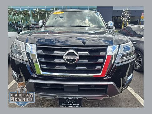 Used 2022 Nissan Armada Platinum w/ Captain's Chairs Package image 1